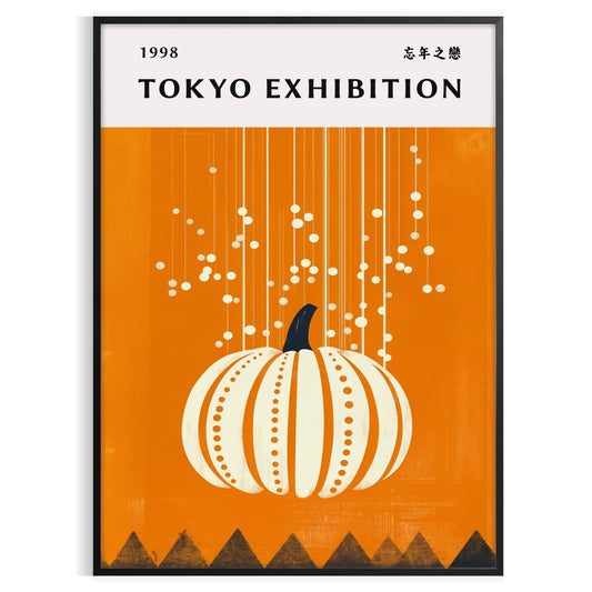 world Pumpkin Forever Yayoi Kusama 6 stunning poster bold black green hues art enthusiasts home decor aficionados piece iconic style frame convenience