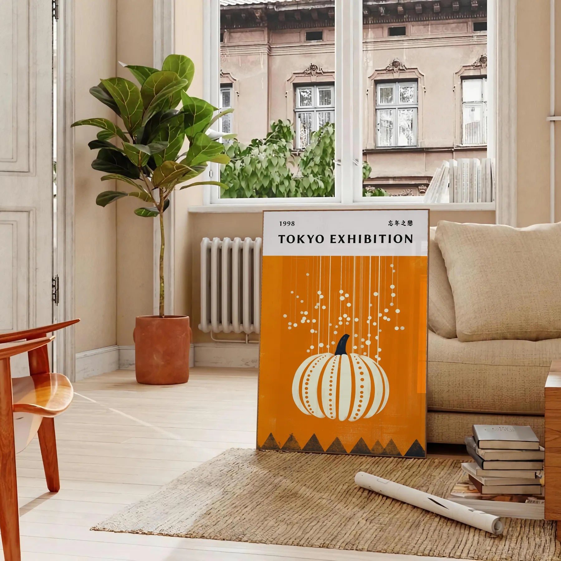 world Pumpkin Forever Yayoi Kusama 6 stunning poster bold black green hues art enthusiasts home decor aficionados piece iconic style frame convenience