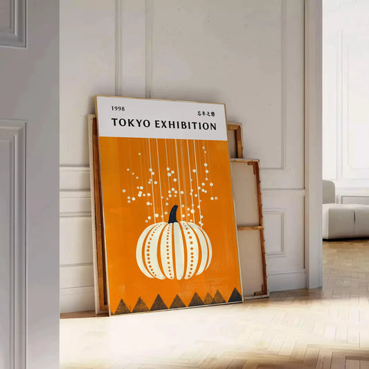 world Pumpkin Forever Yayoi Kusama 6 stunning poster bold black green hues art enthusiasts home decor aficionados piece iconic style frame convenience